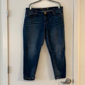 Seven7 skinny easy-fit ankle jeans size 16. EUC